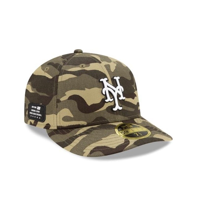 Sapca New Era New York Mets MLB Armed Forces Weekend Low Profile 59FIFTY Fitted - Verzi